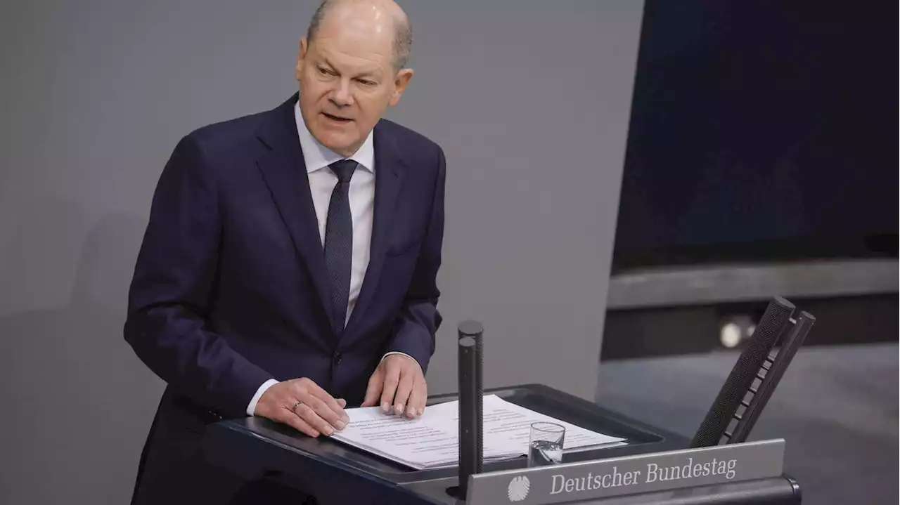 Scholz bilanziert „Ein Jahr Zeitenwende“: „Wir achten bei jeder Entscheidung darauf, dass wir nicht Kriegspartei werden“