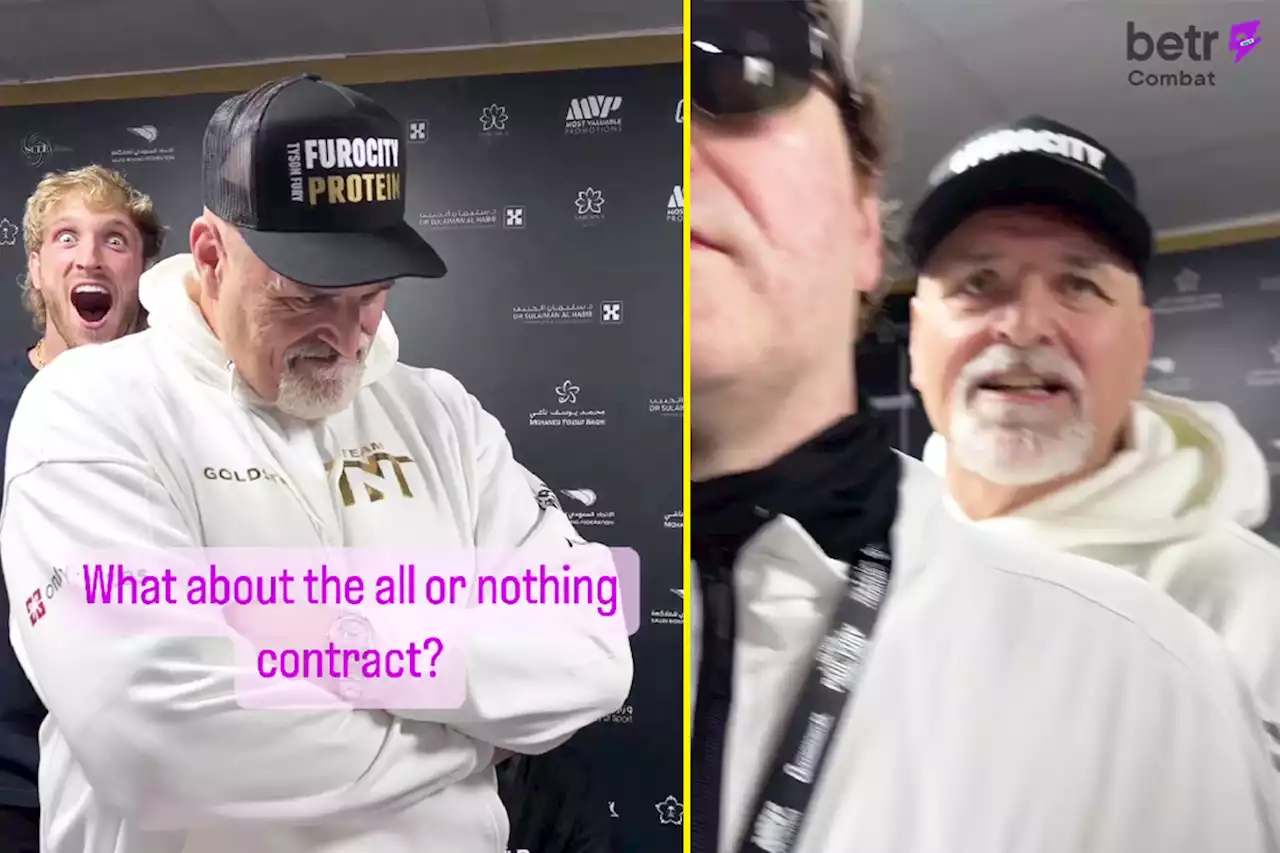 Jake Paul's team respond as video emerges of John Fury refusing to discuss bet contract