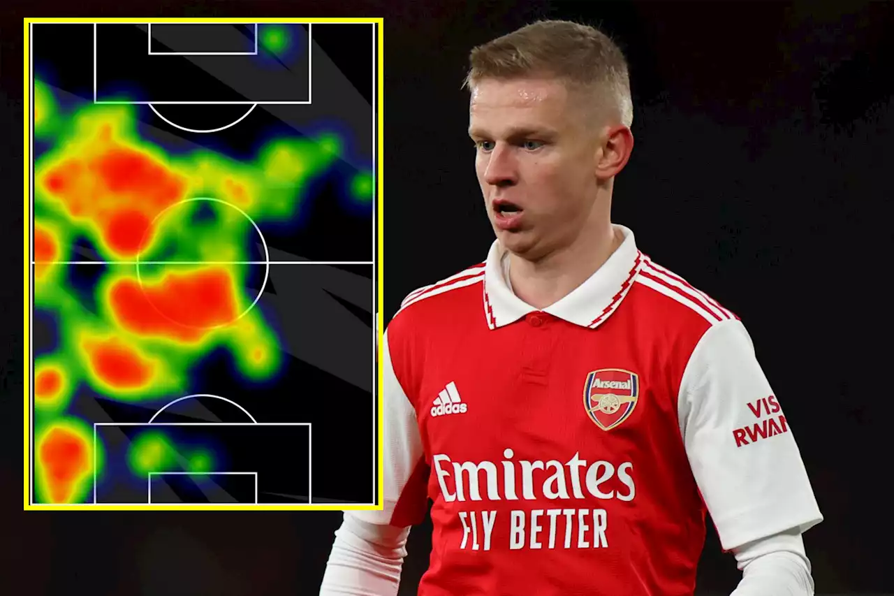 Morgan tips Zinchenko as 'Player of the Season' and blown away by ridiculous heat map