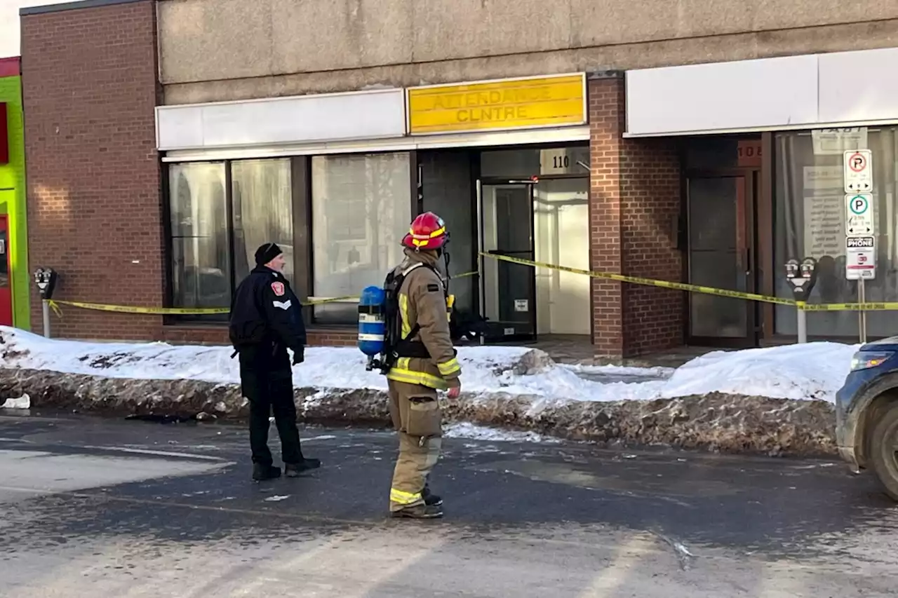 Fire at Victoria Avenue business