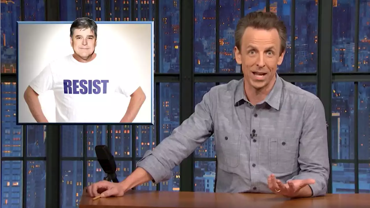 Seth Meyers Exposes Secretly ‘Woke’ Sean Hannity