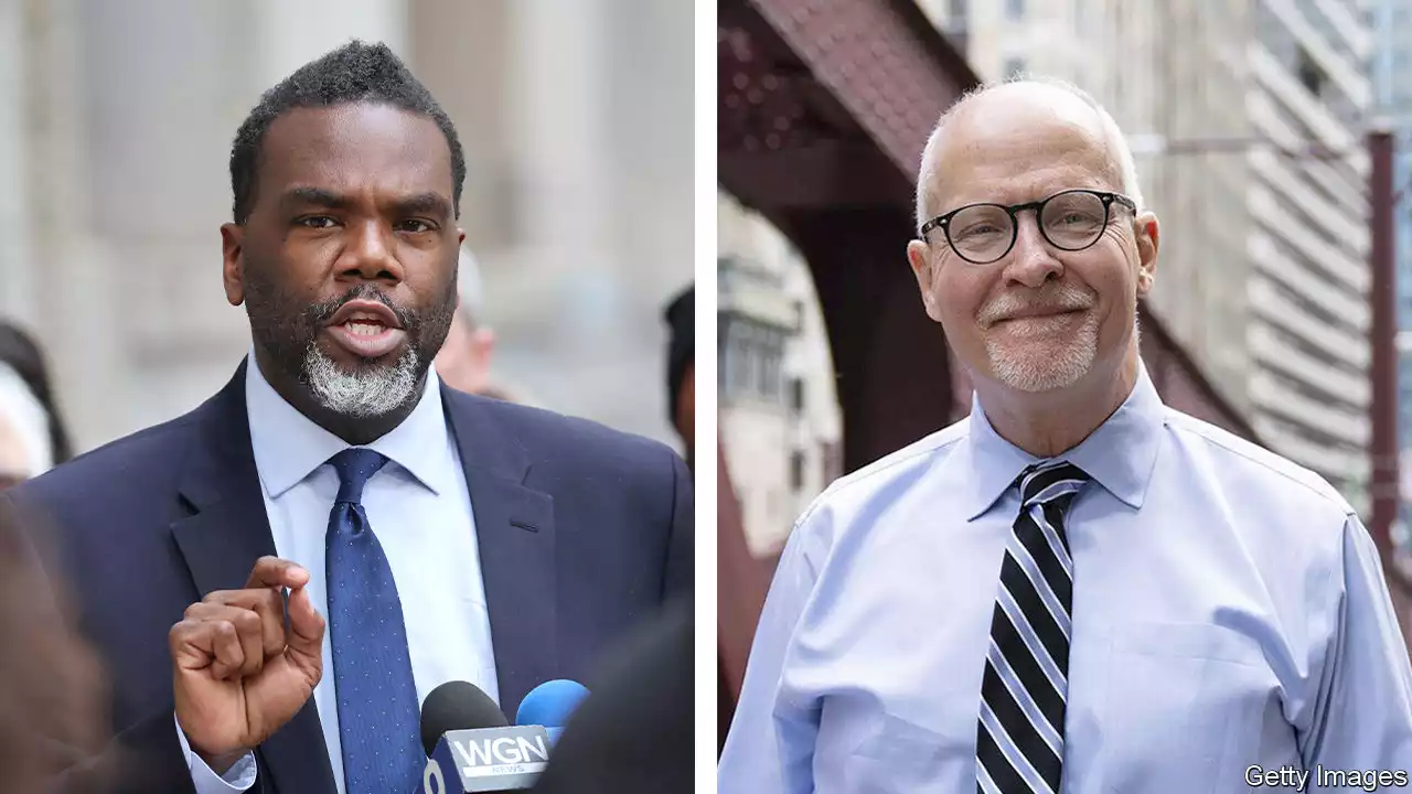 Chicago’s mayoral run-off will test the Democrats’ left and right