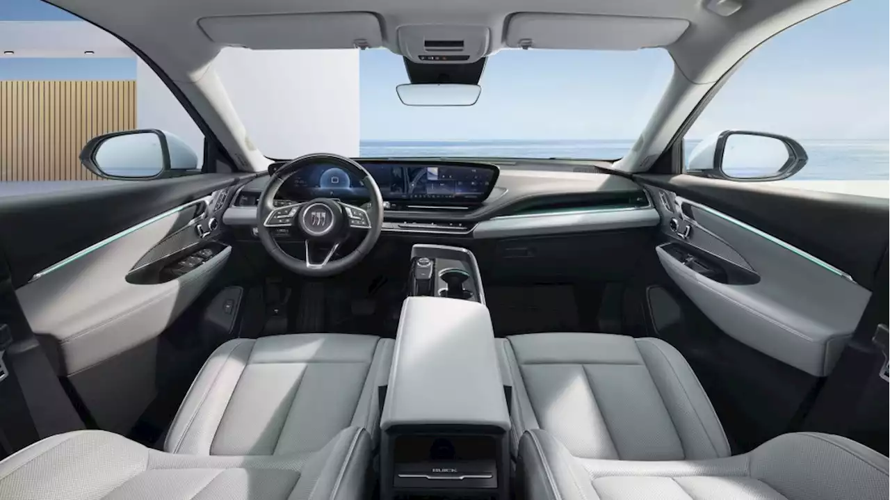 Buick Electra E5 interior debuts with a 30-inch, 6K OLED display