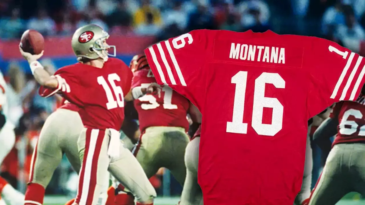Joe Montana's 2-time Super Bowl jersey sells for record auction price