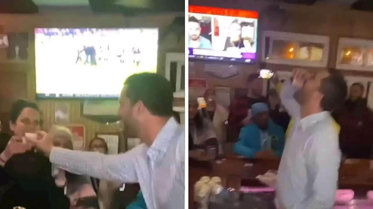 Nick Sirianni Takes Shots With Eagles Fans At Bar After Super Bowl Loss