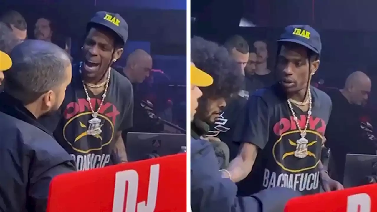 Travis Scott Pissed Off in DJ Booth Before Alleged Assault, New Video Shows