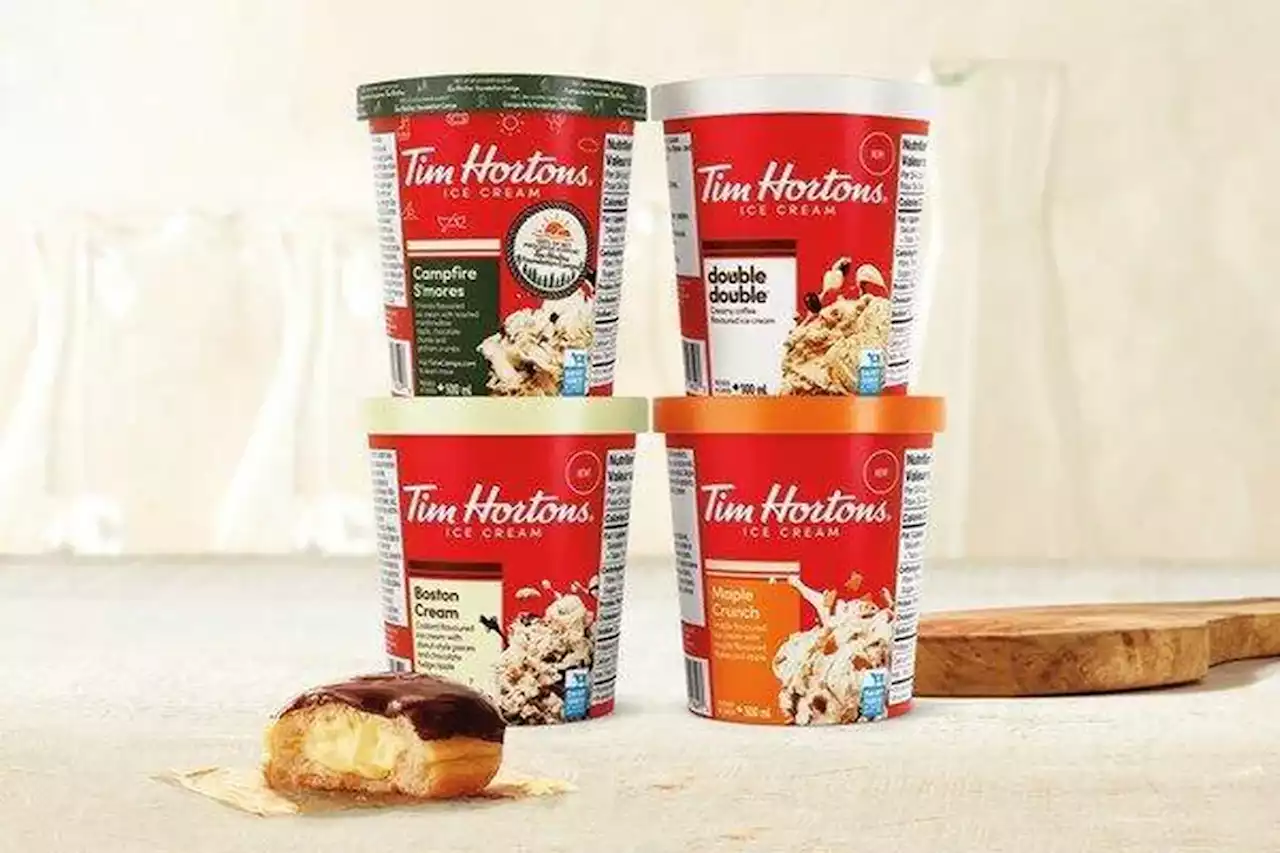 Tim Hortons’ Double Double ice cream is coming soon to grocery stores, as the iconic brand expands its marketing footprint