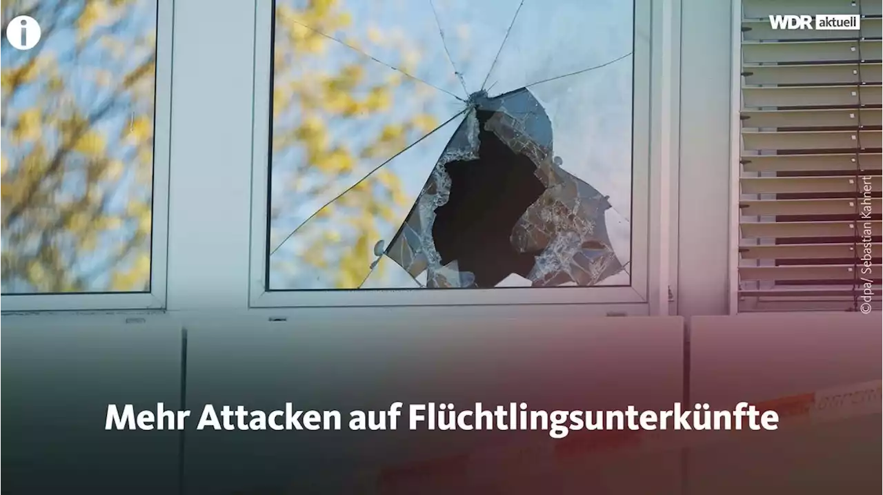 Deutlich mehr Angriffe auf Flüchtlingsunterkünfte