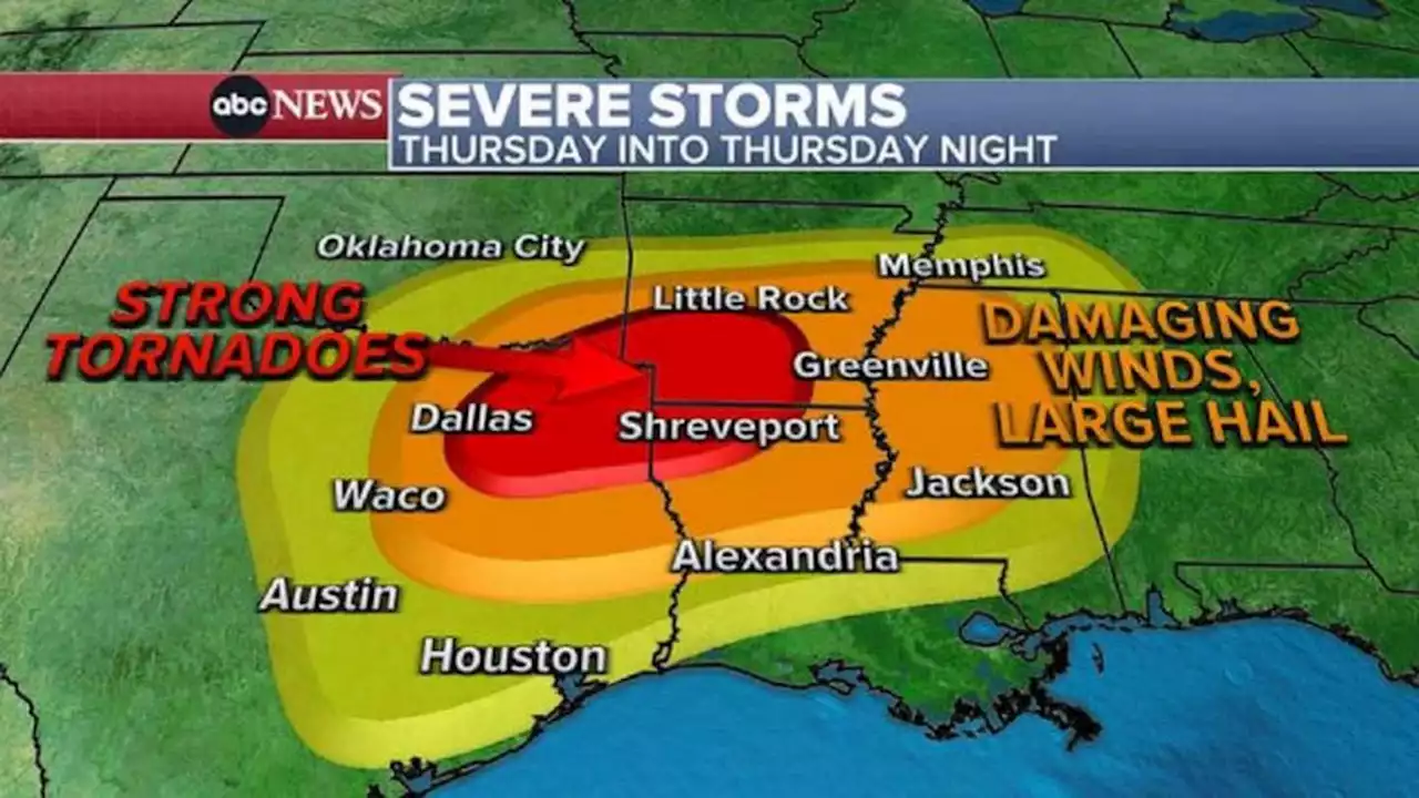 Cross-country storm slams the West before bringing tornadoes to the South