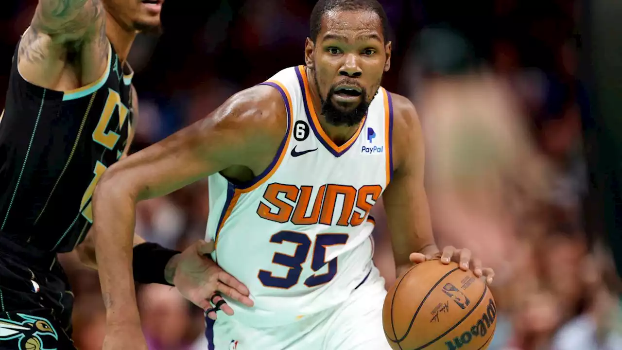 Kevin Durant debuts with Suns with no regrets and no expectations other than to hoop