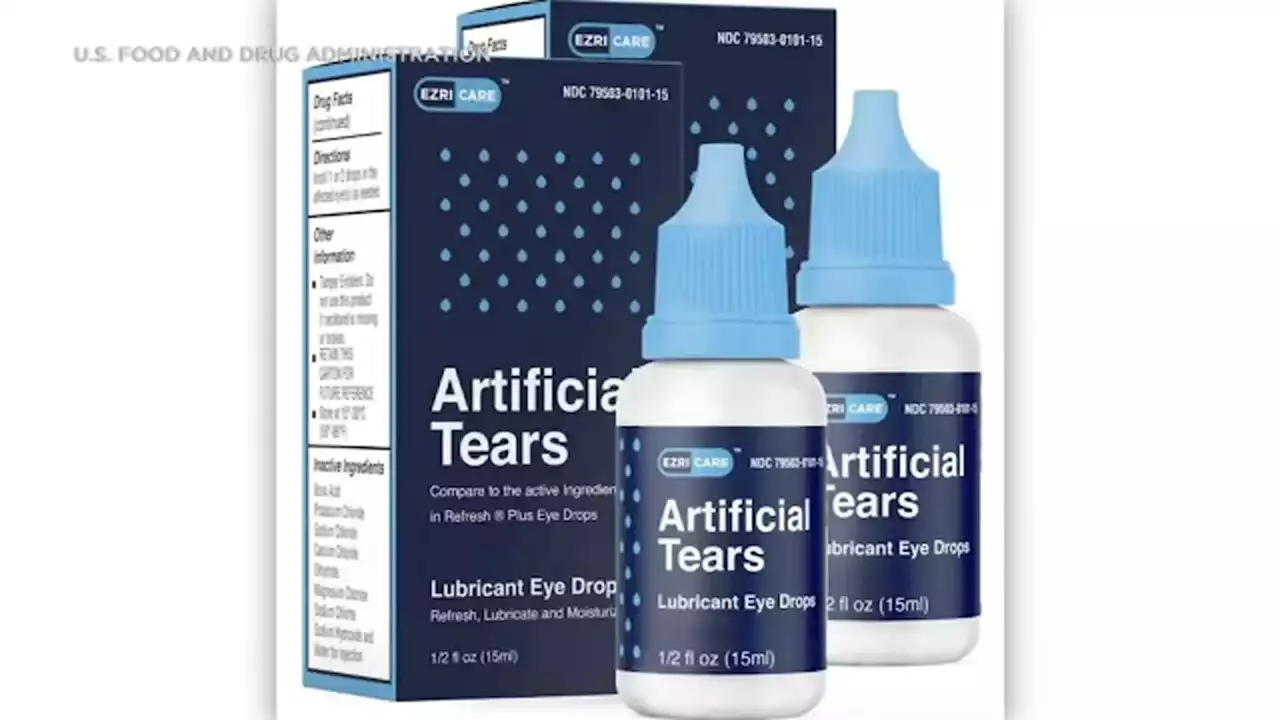 Bacteria in recalled eye drops linked to cases of vision loss, surgical removal of eyeballs