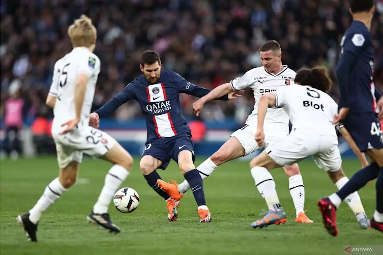 Paris Saint-Germain telah kekalahan 0-2 dari Rennes di kandang sendiri