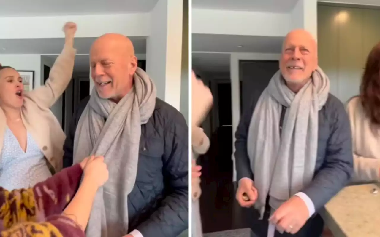 Bruce Willis reaparece en emotivo video por su cumpleaños