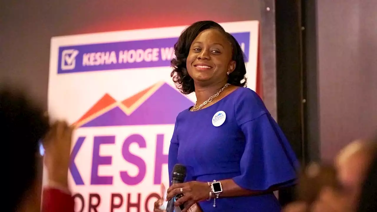 Who is Kesha Hodge Washington, the new Phoenix City Council member for District 8?