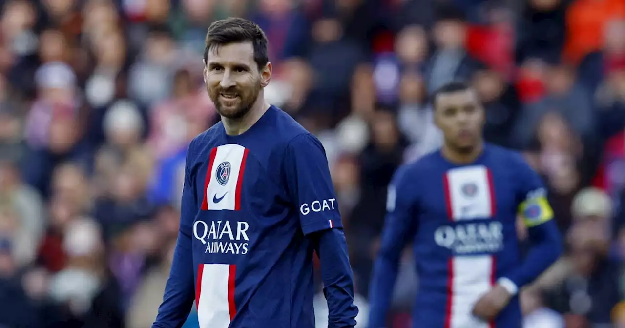 Existe un divorcio entre Messi y la afición del PSG