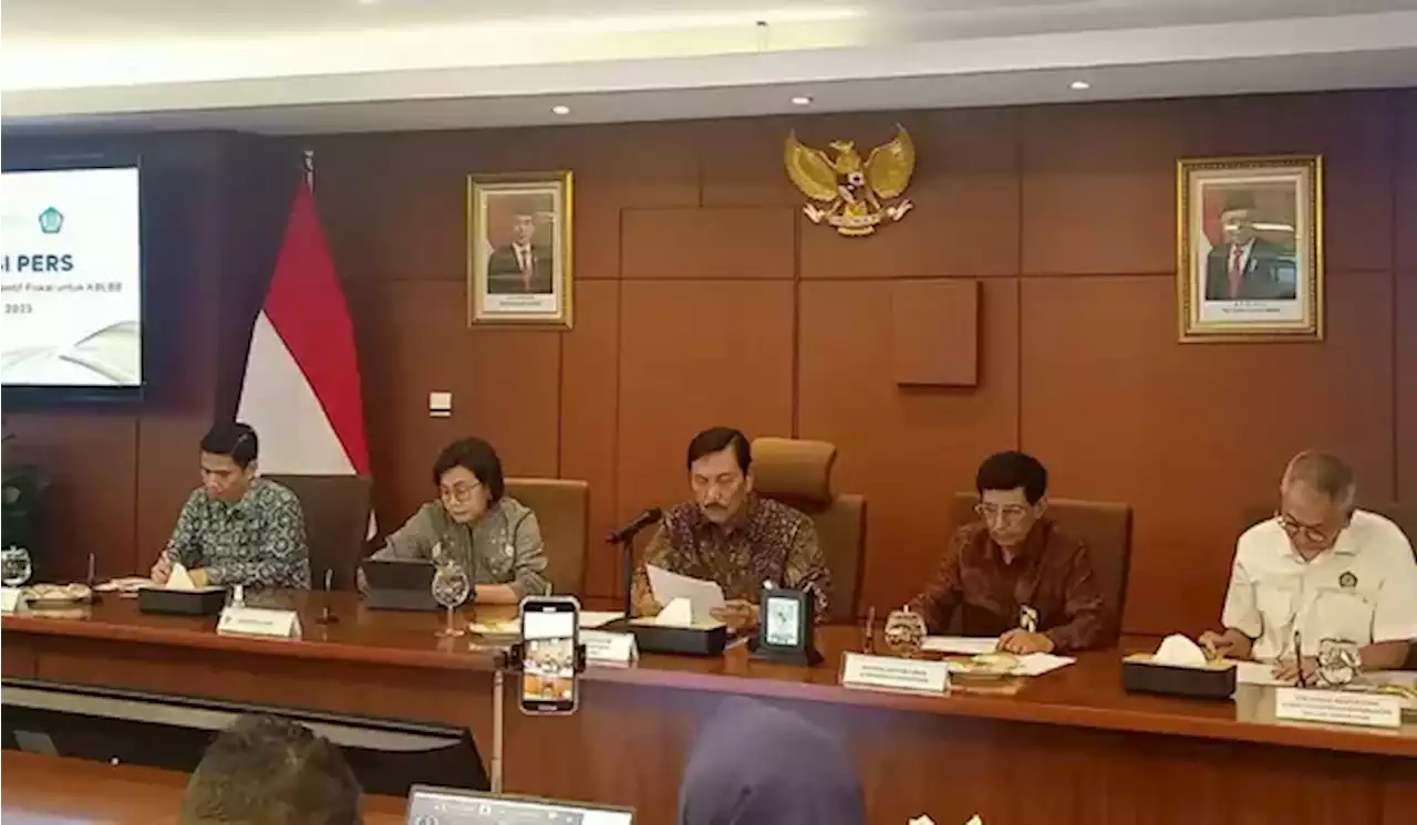 Luhut: Insentif Mobil Listrik Berlaku 1 April 2023