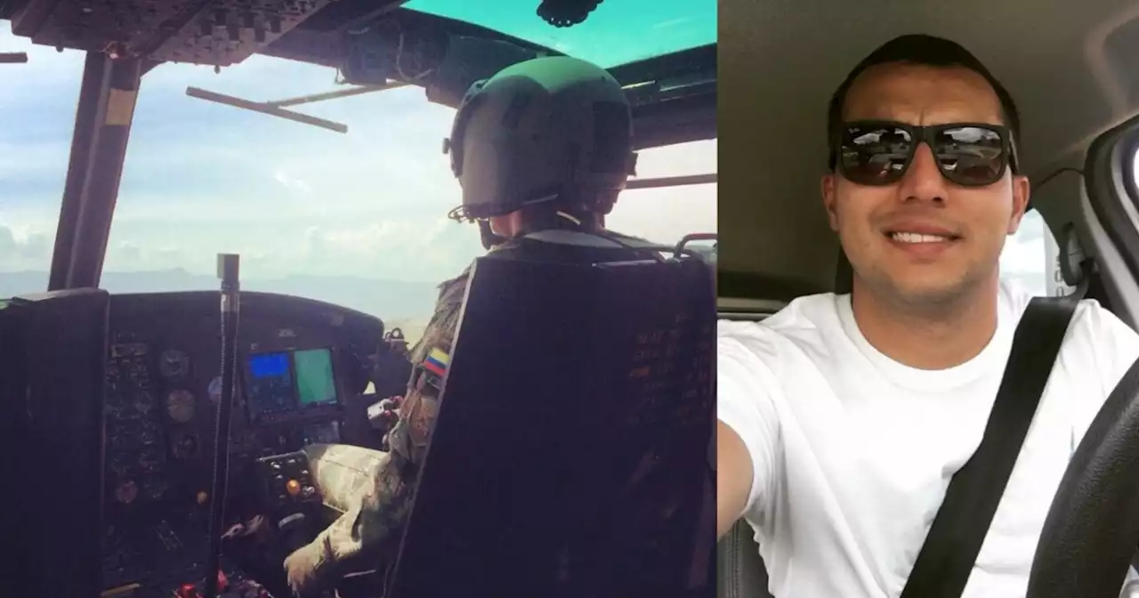 El santandereano y capitán del Ejército Héctor Jerez murió en el accidente de helicóptero en Chocó