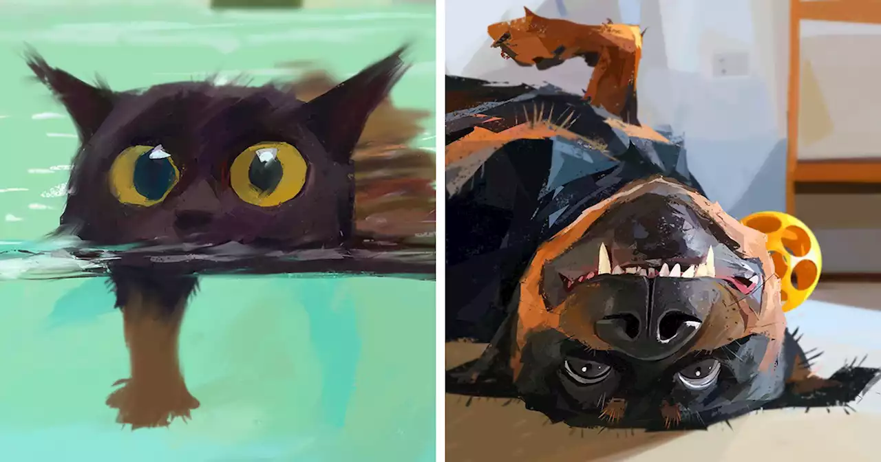 This Artist Makes Animal Caricatures And Here Are 40 Of The Best Ones