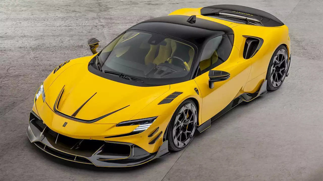 Mansory's 'Softkit' For the Ferrari SF90 Stradale Is Still Quite In-Your-Face | Carscoops