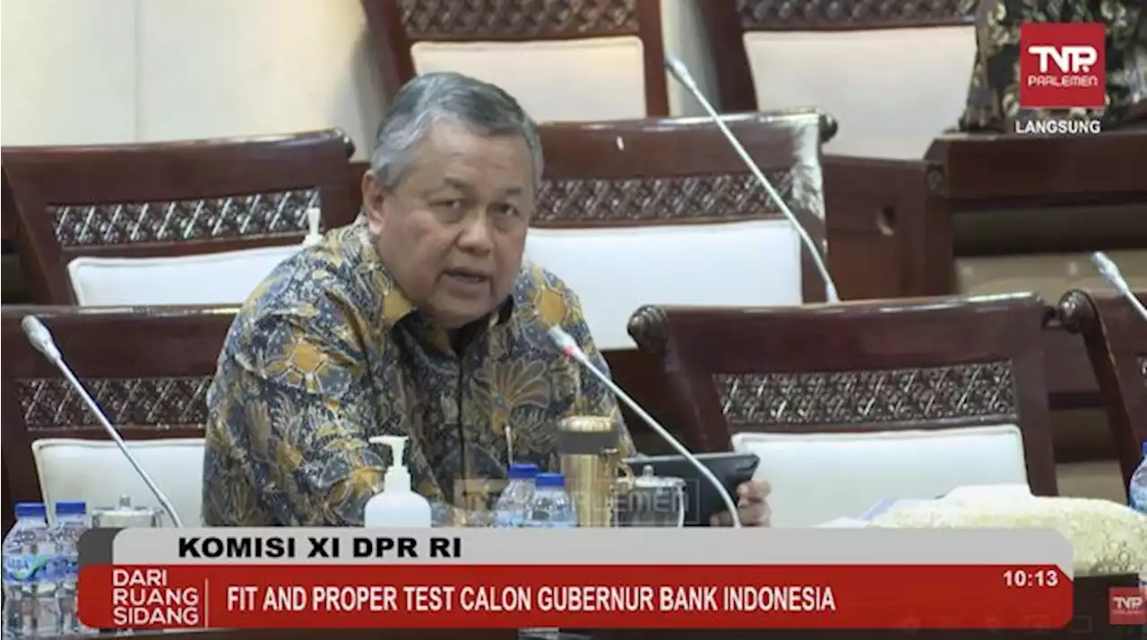 Calon Tunggal Bos BI Perry Warjiyo Ungkap Soal Burden Sharing