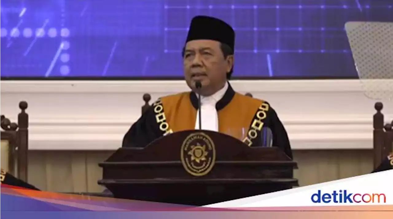 Ketua MA: Tertangkapnya 2 Hakim Agung Guncangan Hebat bagi Dunia Peradilan