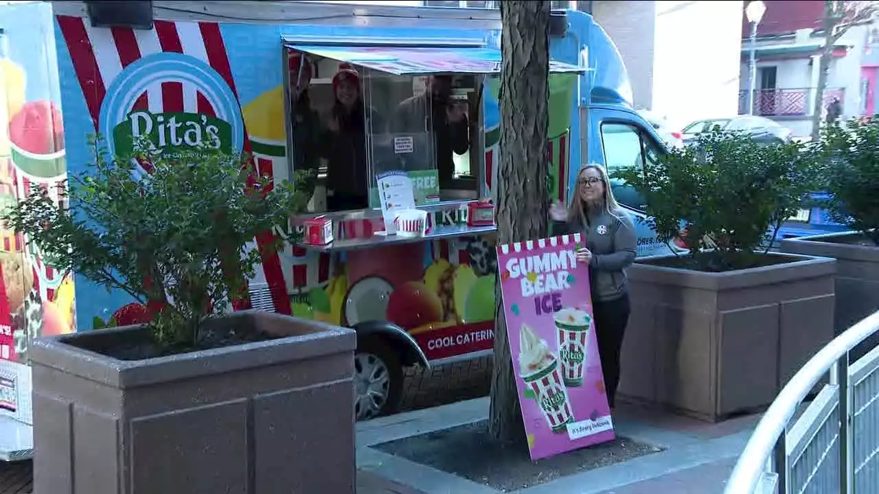 Rita's giving away free water ice for first day of spring - with brand new flavor!