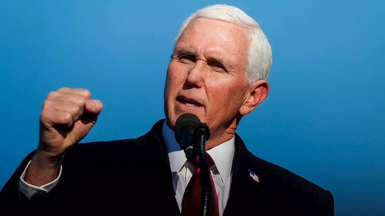 Mike Pence responds to question regarding former President Trump's possible arrest