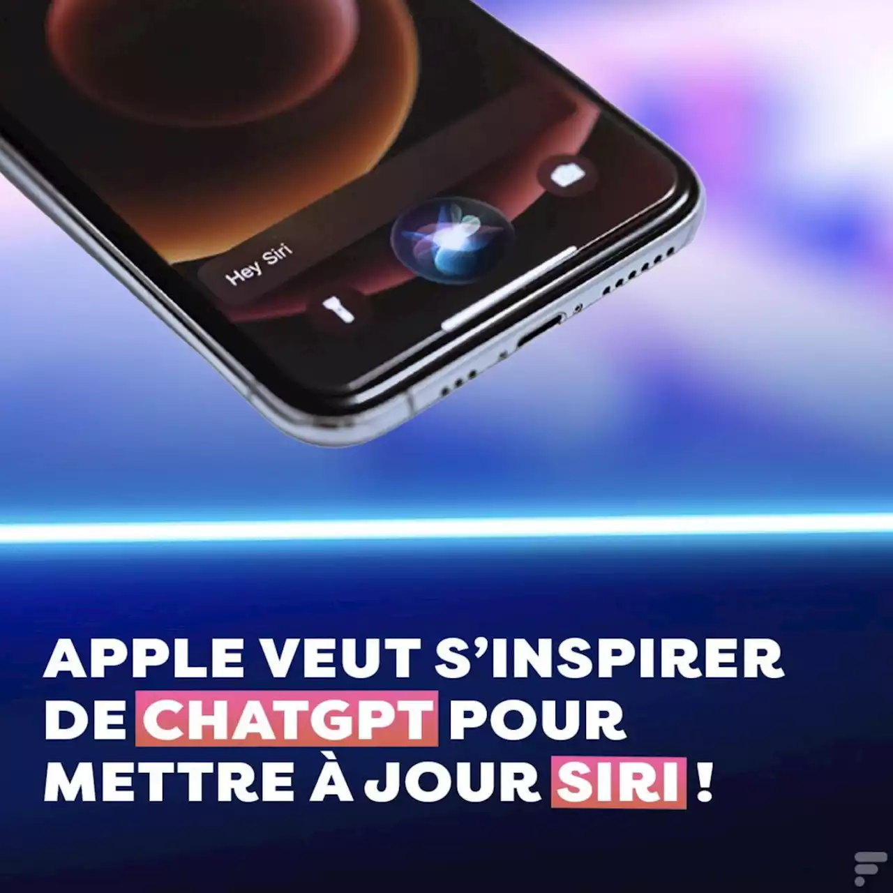 Siri : de grosses améliorations en vue chez Apple pour s'inspirer de ChatGPT