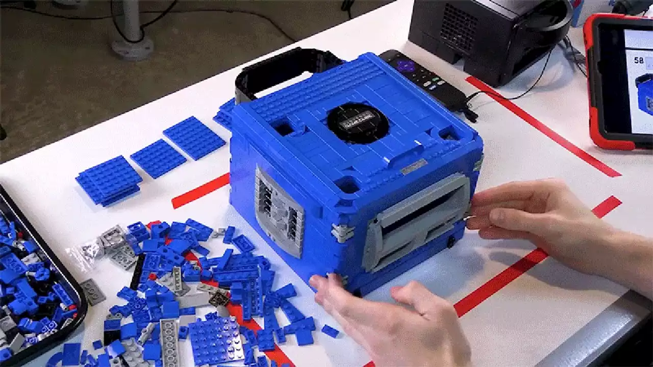 This Lego GameCube Can Actually Play Games