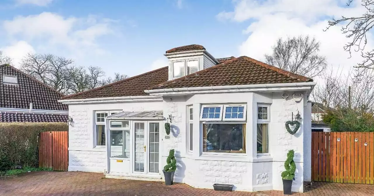 Surprisingly spacious Glasgow southside bungalow hits the market