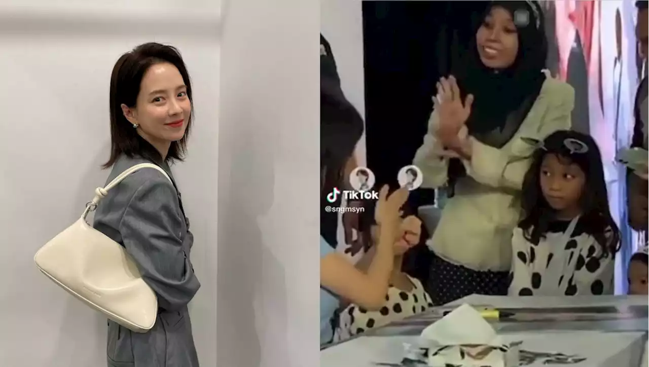 (Video) Song Ji Hyo Praised For Using Sign Language To Communicate With Disabled Fans - Hype Malaysia