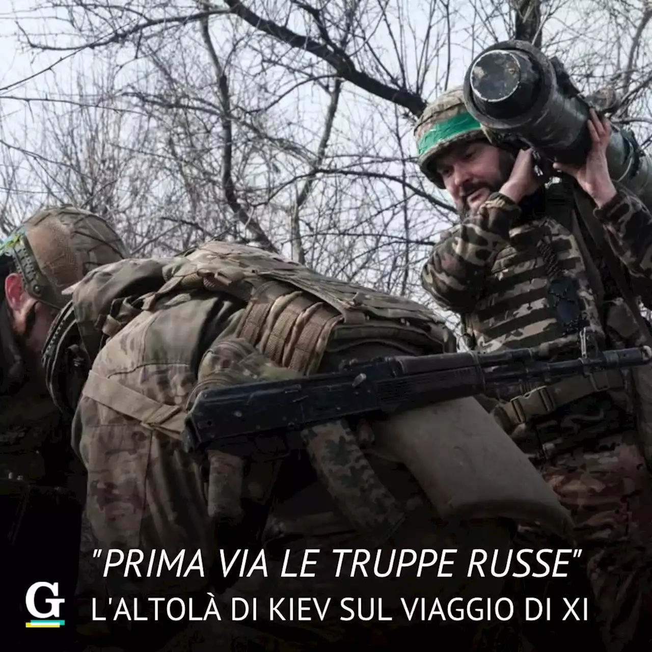 'Prima via le truppe russe': l'altolà di Kiev sul viaggio di Xi