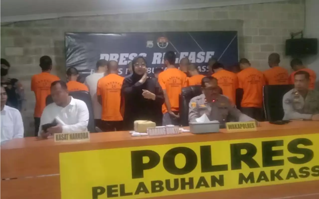 32 Pria Ditangkap Polres Pelabuhan Makassar, Ini Kasusnya, Astaga