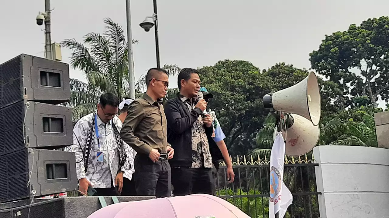 PB PGSI Gelar Demo di Depan Gedung DPR, Ini Tuntutannya