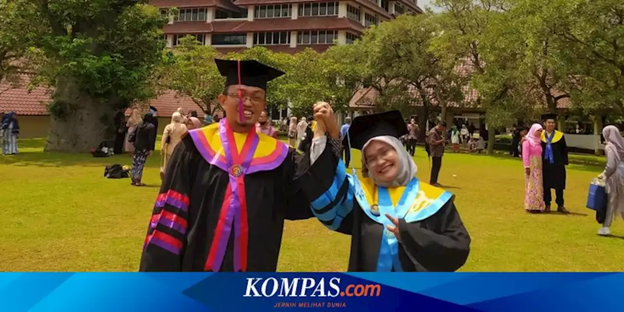 Cerita Suami Istri Lulus Doktoral UI, Termotivasi Anak yang Lulus Lebih Dulu