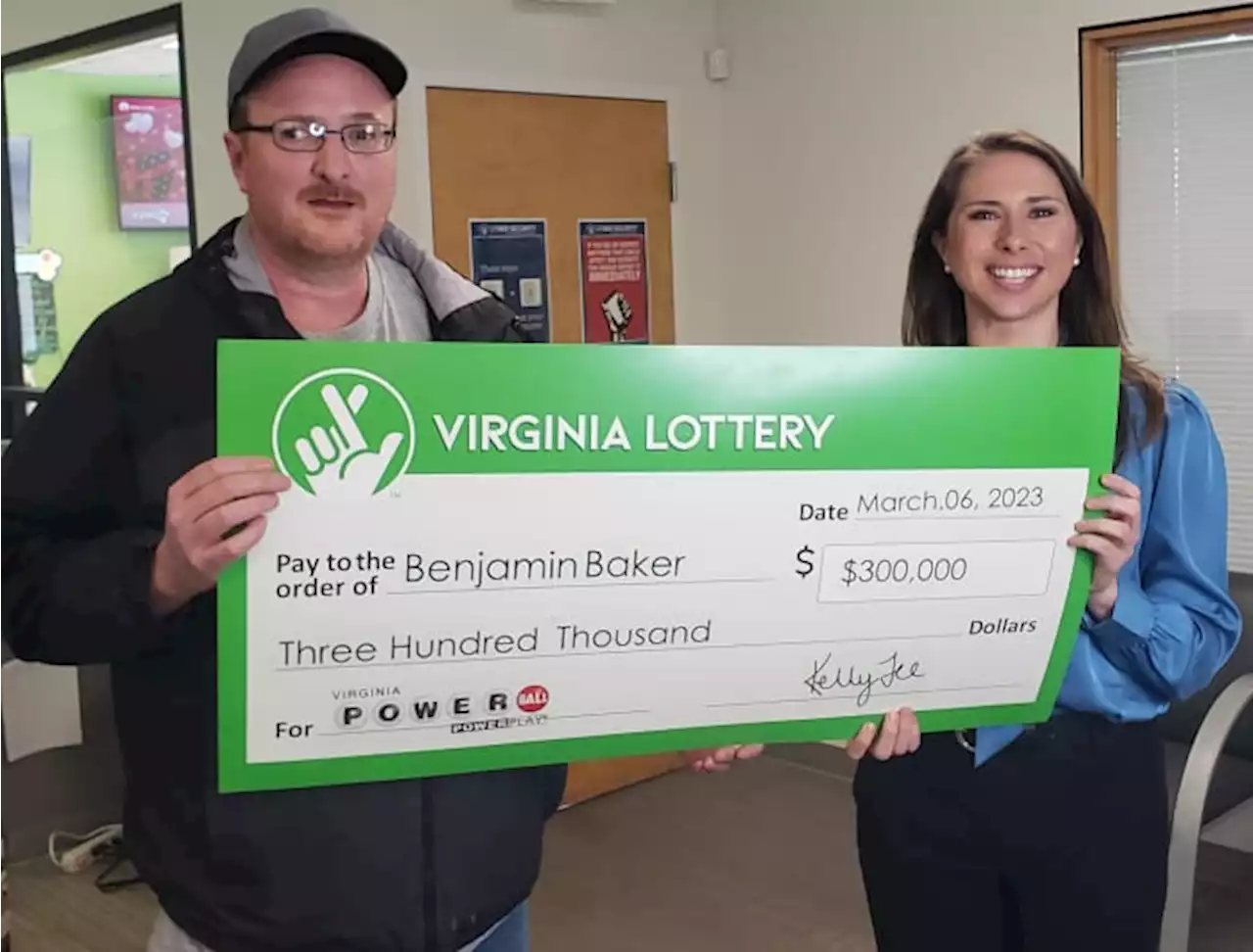 Man wins lottery twice after matching Powerball in same drawing in Virginia