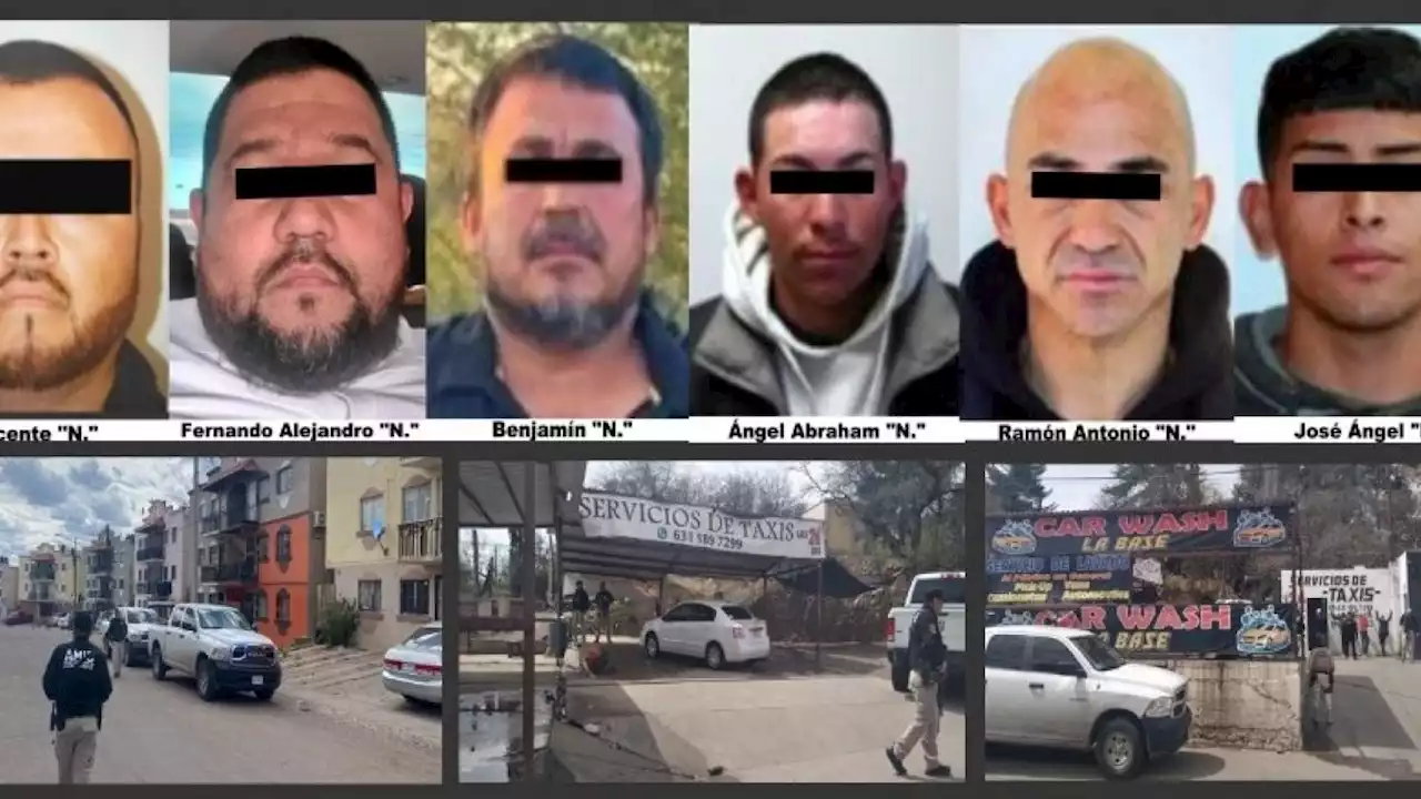 Detienen a colaboradores de “El Chente”, líder delictivo de grupo dedicado a extorsionar taxistas en Nogales