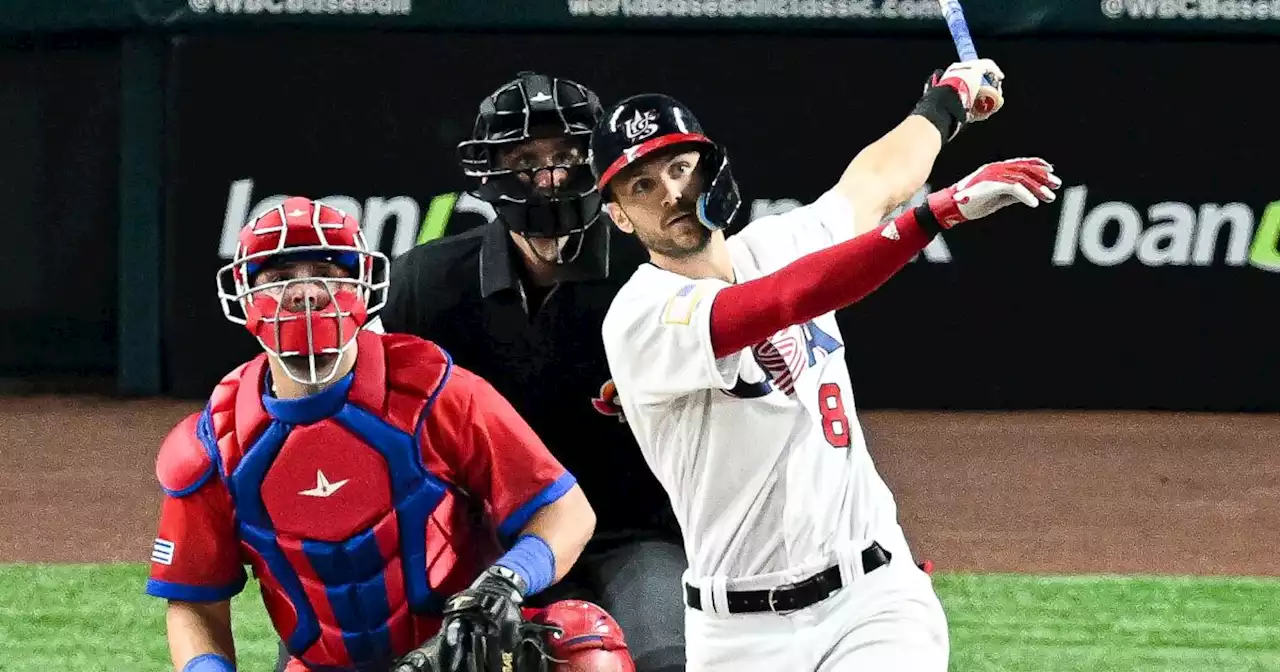Trea Turner can't believe it either. Why is he hitting so many homers in the WBC?
