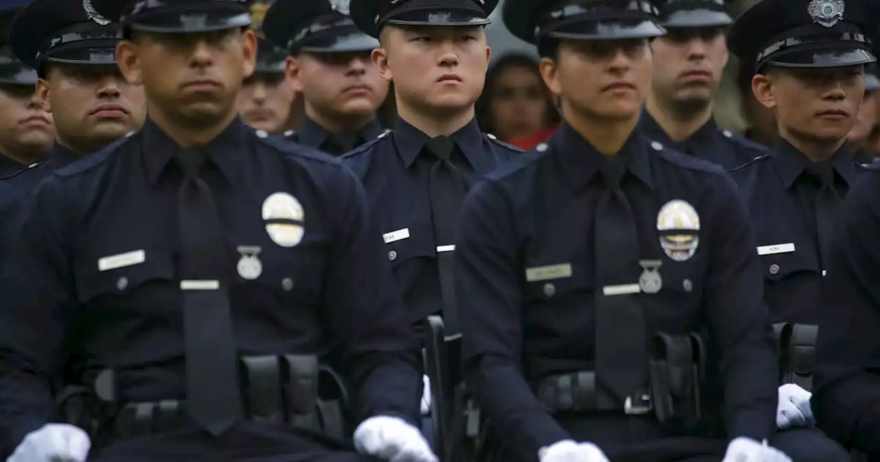 Younger Angelenos have far more negative view of police than elders, poll finds