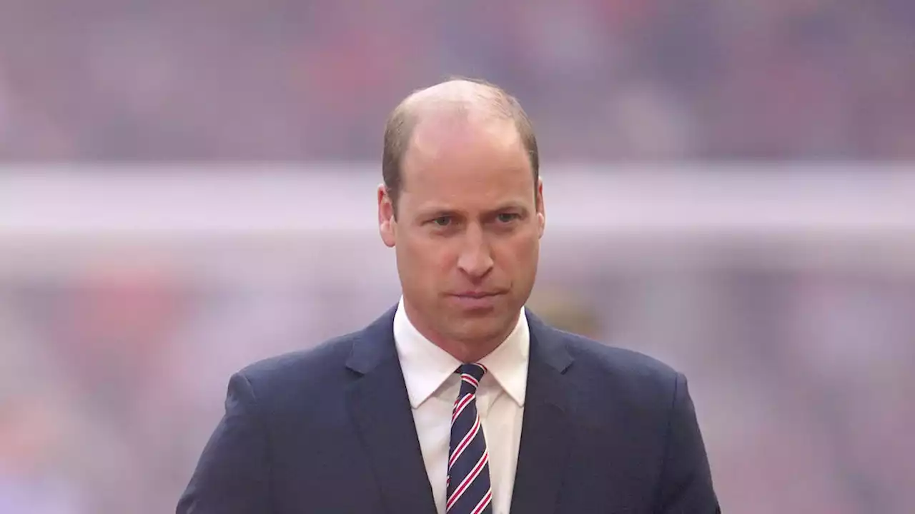 Prince William condemns 'abhorrent' racial abuse aimed at child footballers as young as seven