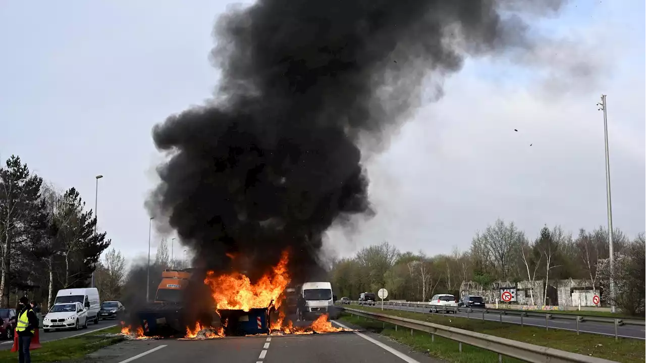 À Rennes, le trafic s’améliore après des blocages pour une journée « ville morte »