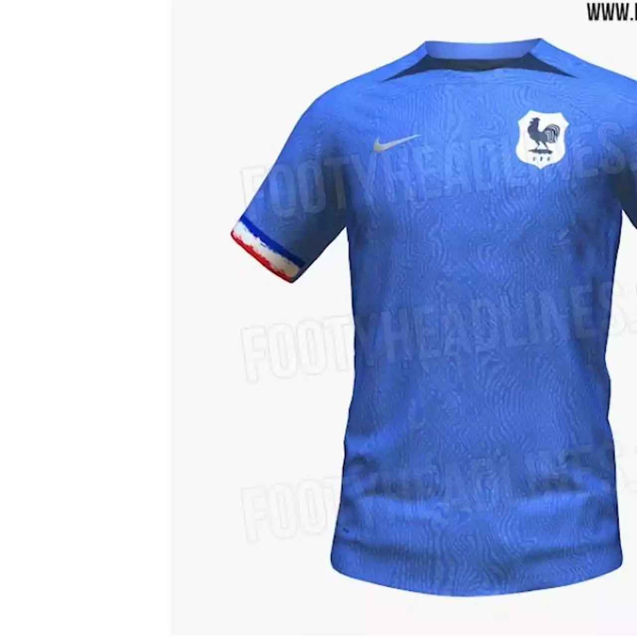 Le nouveau maillot des Bleues fuite sur Internet