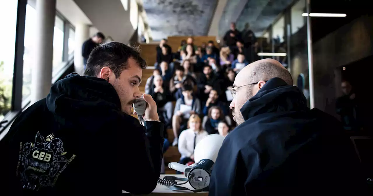 Réforme des retraites : à l’université de Montpellier, «le ras-le-bol est tel qu’on n’attend pas, on y va»