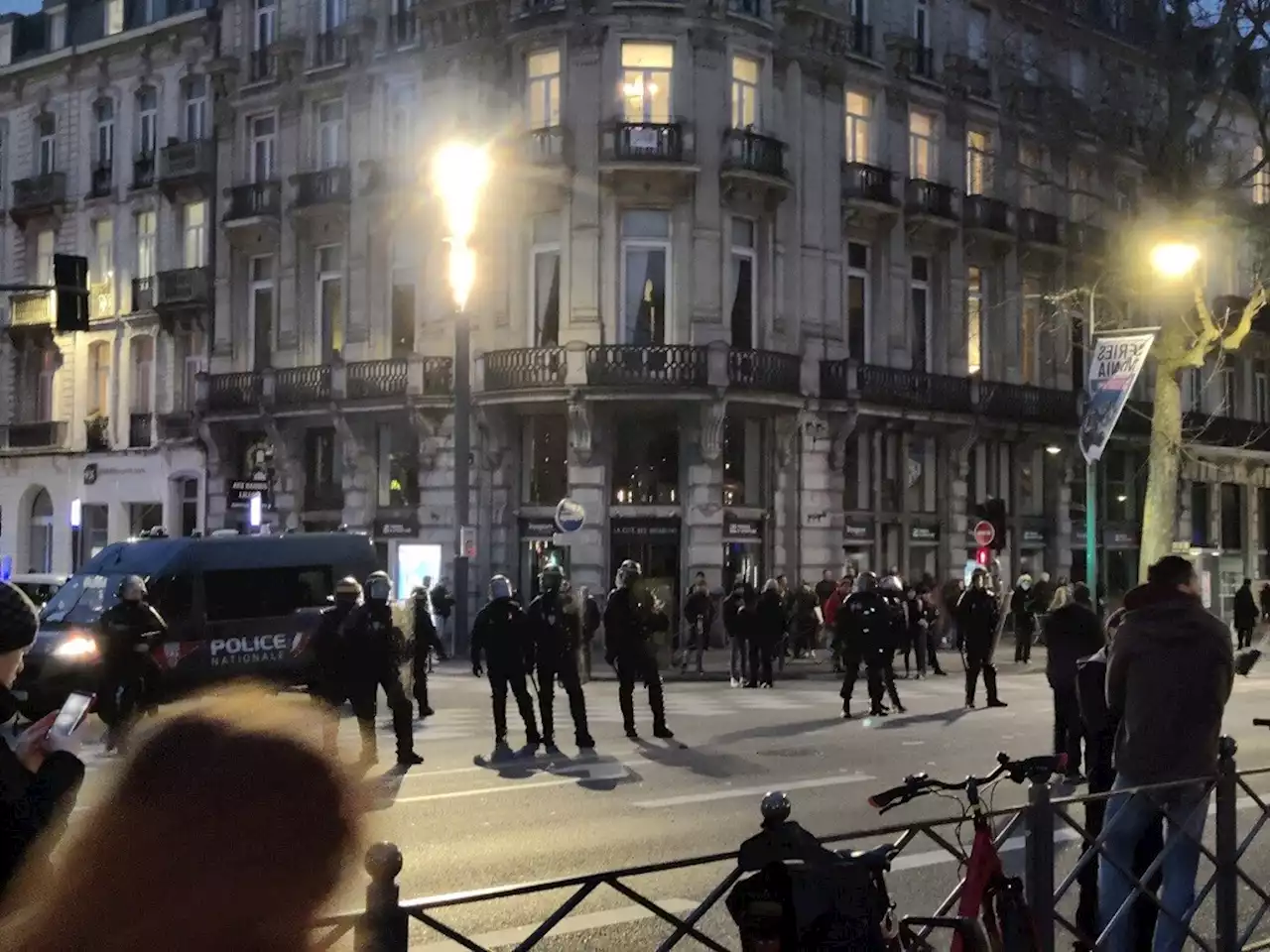 Réforme des retraites : une manifestation à Lille, quelques heurts avec la police