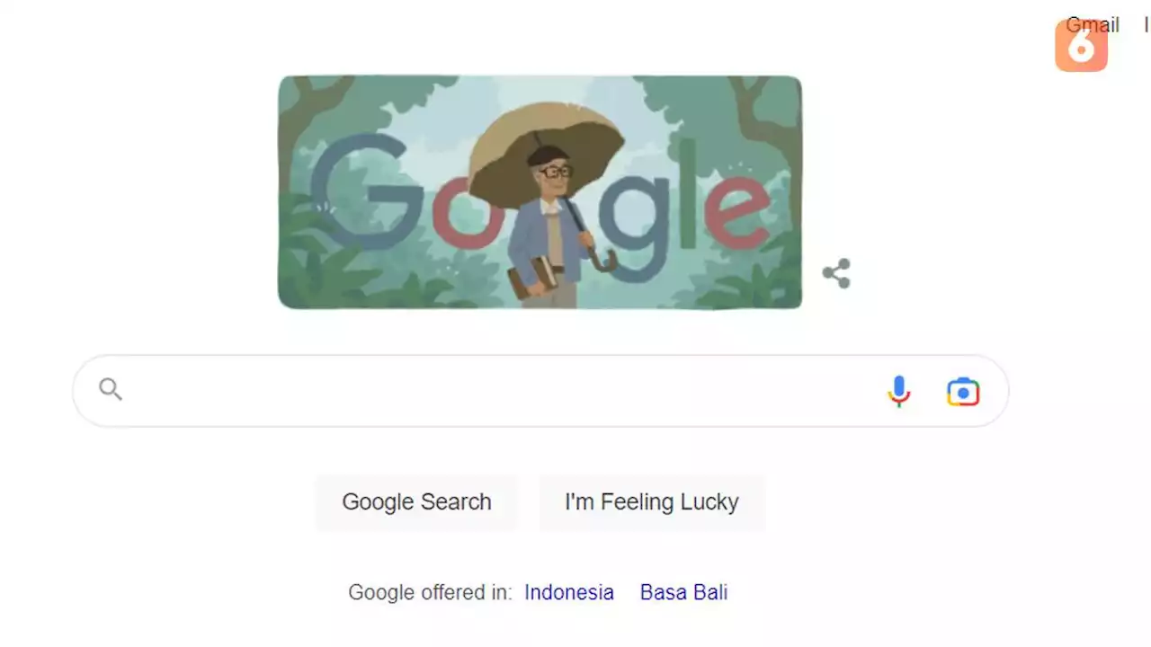 Google Doodle Hari Ini Peringati Ultah ke-83 Sapardi Djoko Damono