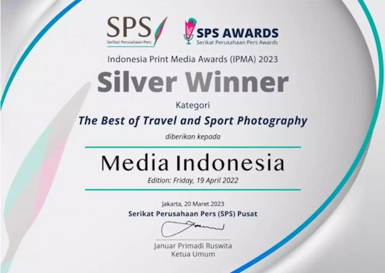 Media Indonesia Sabet Dua Penghargaan Indonesia Print Awards 2023