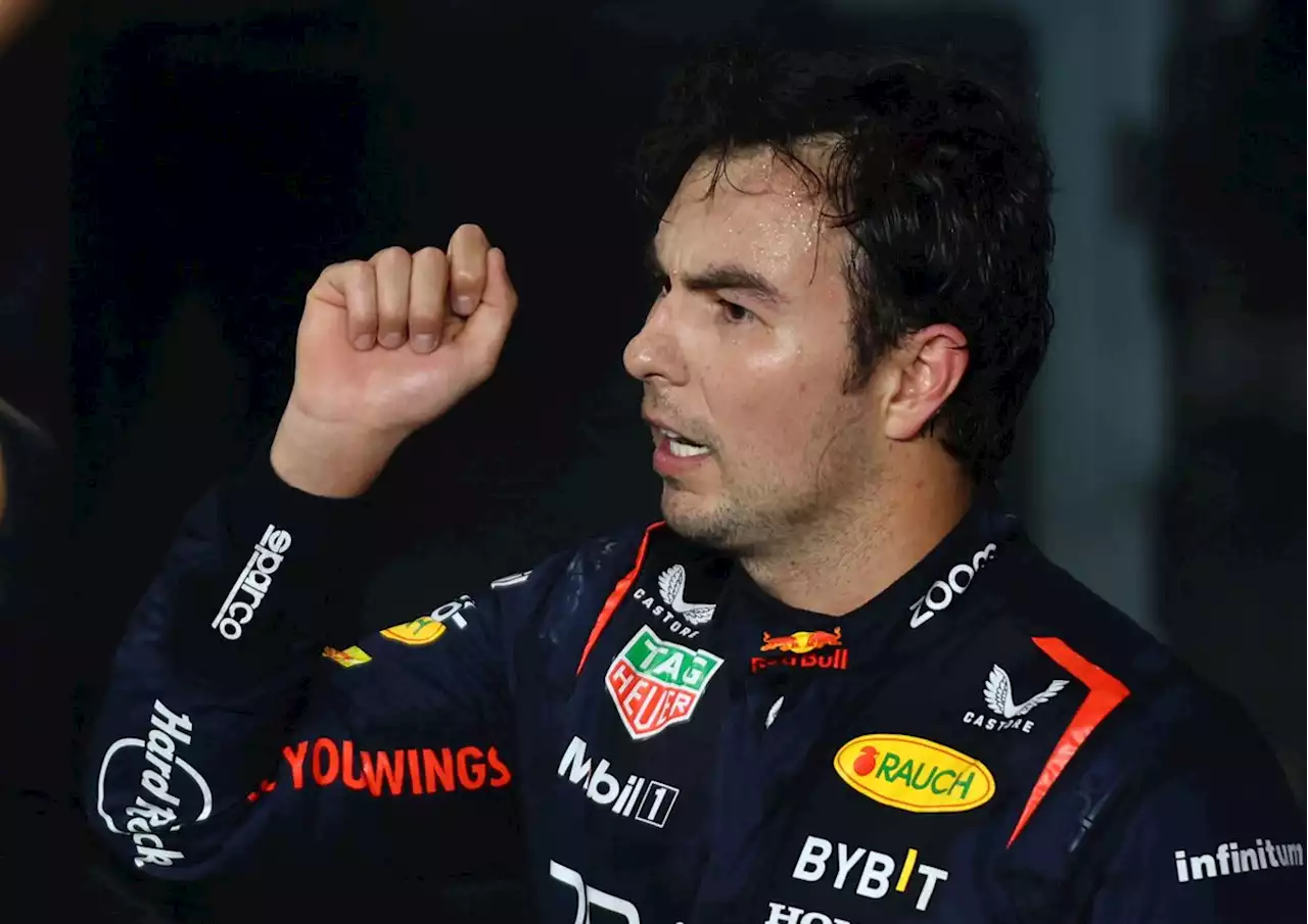 Checo, molesto por perder vuelta rápida en Arabia Saudita