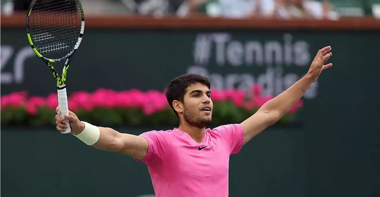 Tennis: Alcaraz gewinnt in Indian Wells und ist wieder Nummer eins