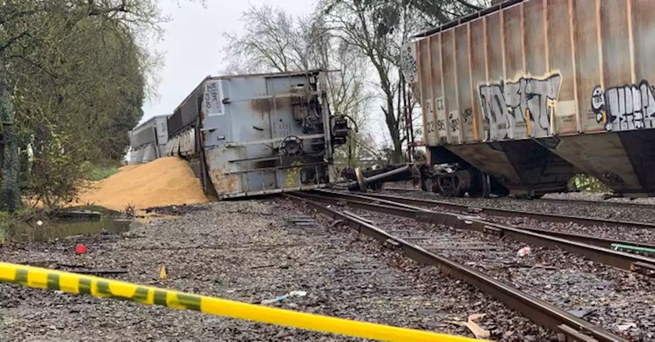 No Injuries Reported Following Train Derailment in Sonoma County