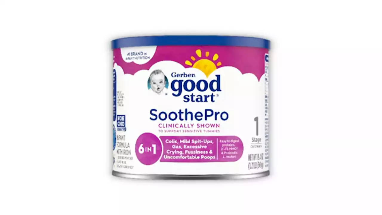 Gerber baby formula recalled for possible bacteria contamination